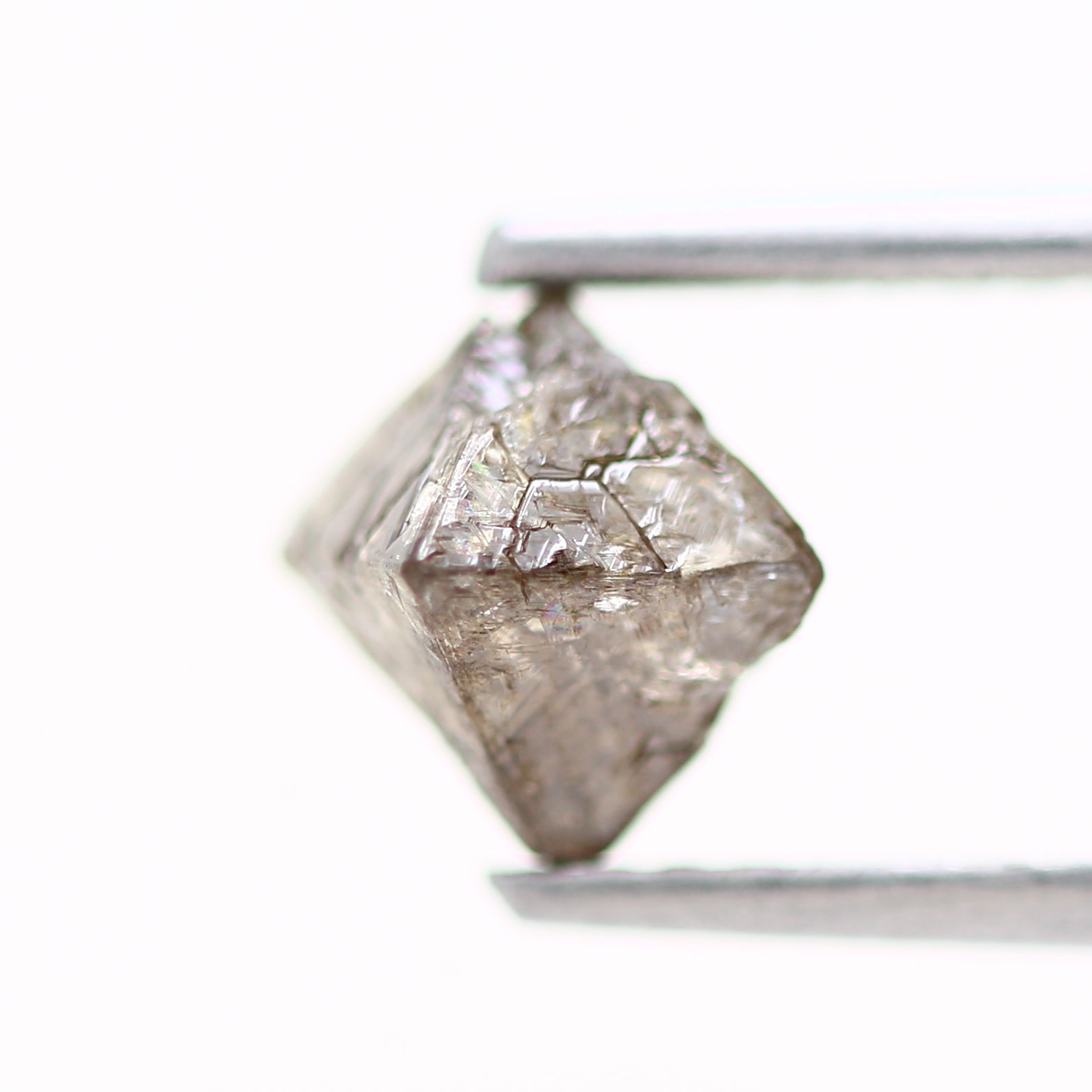 Octahedron Rough Natural Uncut Diamond Fancy 1.06 Carat Raw Diamond for Engagement Ring SDM7503